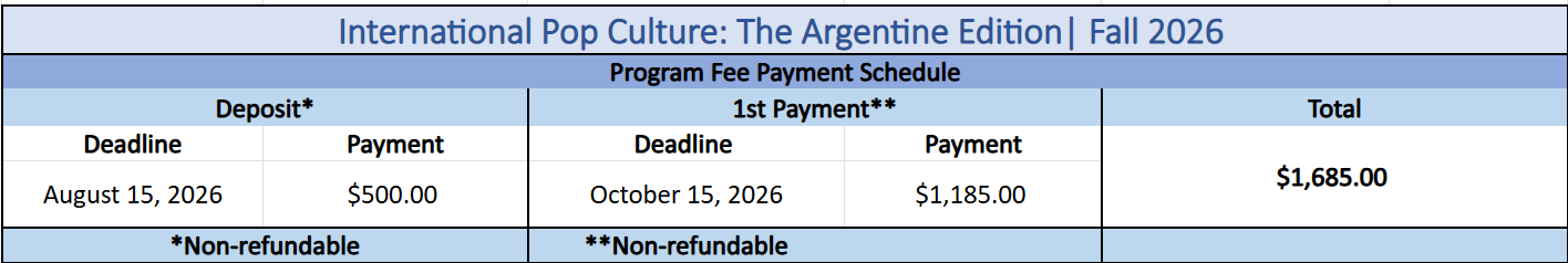 Payment Schedule